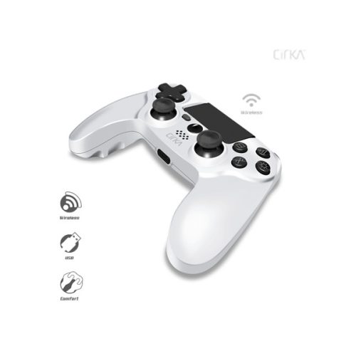 HYPERKIN CIRKA NUFORCE PS4/PC/Mac Kiegészítő Vezeték nélküli kontroller, Fehér