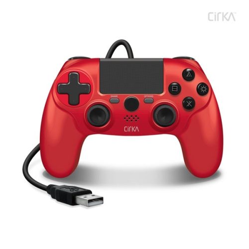 HYPERKIN CIRKA NUFORCE PS4/PC/Mac Vezetékes kontroller, Piros