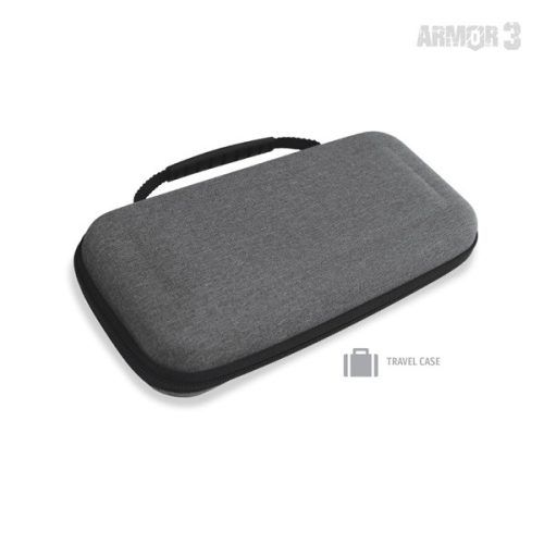 HYPERKIN ARMOR3 Nintendo Switch/OLED Travel csomag (Üvegfólia + Thumb Grips + Füllhallgató + Tok + Töltő kábel)