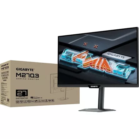GIGABYTE LED Monitor IPS 27" M27Q3 2560x1440, 2xHDMI/Displayport/4xUSB