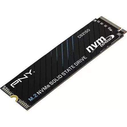 PNY CS2150 2TB PCIe x4 (5.0) M.2 2280 SSD fekete