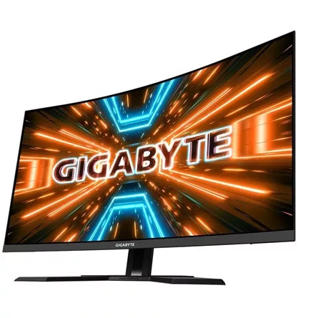 GIGABYTE Ívelt VA LED Monitor 31.5" M32QC 2560x1440, 2xHDMI/Displayport/4xUSB