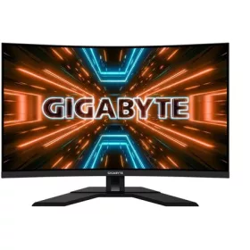   GIGABYTE Ívelt VA LED Monitor 31.5" M32UC 3840x2160 2xHDMI/Displayport/5xUSB