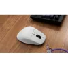 Keychron M6 optikai USB / Bluetooth / vezeték nélküli egér fehér