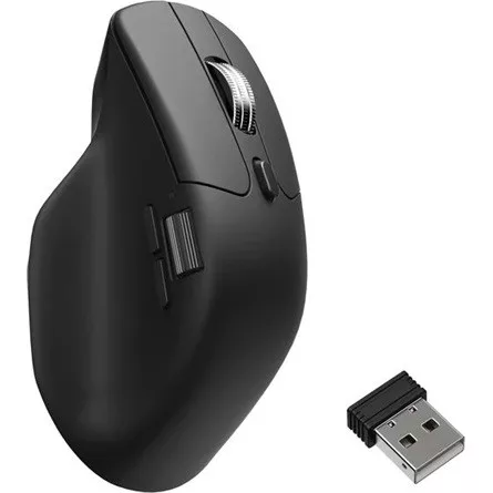 Keychron M6S 8K optikai Bluetooth / vezeték nélküli egér fekete