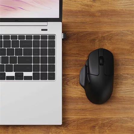 Keychron M7 8K optikai Bluetooth / vezeték nélküli egér fekete