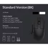 Keychron M7 8K optikai Bluetooth / vezeték nélküli egér fekete