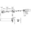 Gembird MA-D3-01 17"-27" monitor tartó asztalra fekete