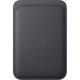 Apple IPHONE FINEWOVEN WALLET WITH MAGSAFE - BLACK okostelefon tok fekete