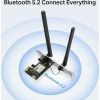 TP-Link MA80XE AX3000 3Gb/s PCIe x1 Dual-Band Wi-Fi Bluetooth hálózati adapter (BT5.2)