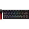 FGG MAD 68 HE RGB USB angol gaming Magnetic Amber Axis Pro mechanikus billentyűzet fekete