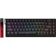 FGG MAD 68 HE RGB USB angol gaming Magnetic Amber Axis Pro mechanikus billentyűzet fekete