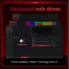 FGG MAD 68 HE RGB USB angol gaming Magnetic Amber Axis Pro mechanikus billentyűzet fekete