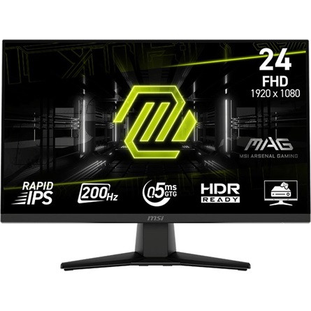 MSI MAG 242F 23.8" IPS LED gaming monitor fekete 200Hz FreeSync Premium