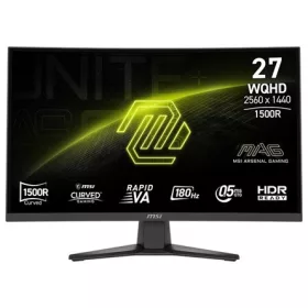   MSI MAG 275CQF E18 27" ívelt VA LED gaming monitor fekete 180Hz