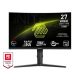 MSI MAG 275CQRF QD E2 27" ívelt Quantum Dot VA LED gaming monitor fekete 180Hz FreeSync (USB-C: 15W)