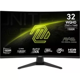   MSI MAG 321CQF E18 31.5" ívelt VA LED gaming monitor fekete 180Hz FreeSync