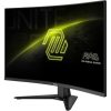 MSI MAG 325CQF 31.5" ívelt VA LED gaming monitor fekete 180Hz (USB-C: 15W)