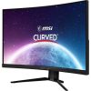 MSI MAG 325CQRF-QD 31.5" ívelt Quantum Dot VA LED gaming monitor fekete 170Hz FreeSync Premium (USB-C:15W)