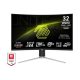 MSI MAG 325CQRF QD E2 31.5" ívelt Quantum Dot VA LED gaming monitor fekete 180Hz (USB-C: 65W)