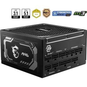  MSI MAG A1000GL PCIE5 ATX desktop tápegység 1000W Cybenetics