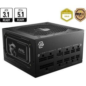   MSI MAG A850GL PCIE5 II ATX desktop tápegység 850W Cybenetic