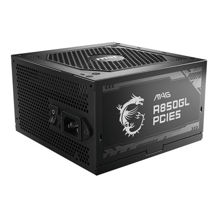 MSI MAG A850GL PCIE5 ATX desktop tápegység 850W 80+ Gold BOX