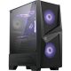 MSI MAG Forge 100M táp nélküli ablakos Mid Tower számítógépház fekete