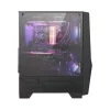 MSI PCC MSI Ház Midi ATX FORGE 100R, 2xARGB ventilátor, Tápegység nélkül, üvegfalú, fekete