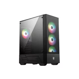   MSI MAG FORGE 112R táp nélküli ablakos Mid Tower számítógépház fekete