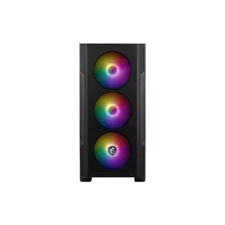 MSI MAG FORGE M100A táp nélküli ablakos MT Mini Tower számítógépház fekete