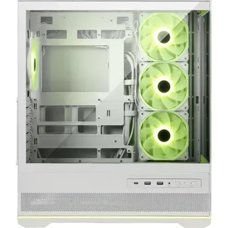 MSI MAG Pano 110R PZ táp nélküli ablakos Mid Tower számítógépház fehér