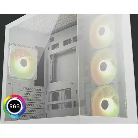 MSI MAG Pano 110R PZ táp nélküli ablakos Mid Tower számítógépház fehér