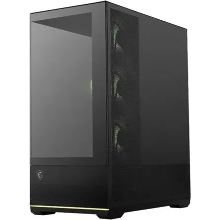 MSI MAG Pano 110R PZ táp nélküli ablakos Mid Tower számítógépház fekete