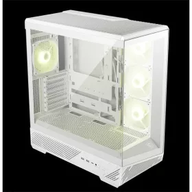   MSI PCC MSI Ház ATX PANO 130R PZ, 4xARGB ventilátor, Tápegység nélkül, üvegfalú, fekete