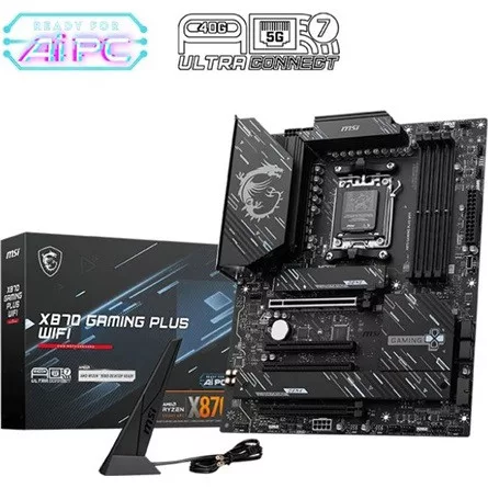 MSI MAG X870 GAMING PLUS WIFI desktop alaplap ATX