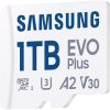 Samsung MicroSD kártya - 1TB MB-MC1T0SA/EU (EVO PLUS, microSDXC, UHS-I, R160, adapter, 1TB)