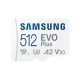 Samsung EVO Plus 512GB microSD (MB-MC512KA/EU) memória kártya adapterrel