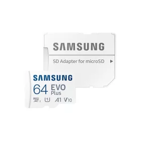   Samsung EVO Plus 64GB microSD (MB-MC64KA/EU) memóriakártya adapterrel