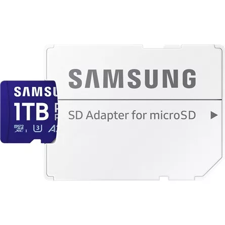 Samsung MicroSD kártya - 1TB MB-MD1T0SA/EU (PRO PLUS, microSDXC, UHS-I, R180/W130, adapter, 1TB)