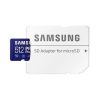 Samsung 512GB Pro Plus (SD-adapter) UHS-1 U3 V30 A1 microSDXC memóriakártya BOX kék