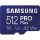 Samsung Pro Plus 512GB microSD (MB-MD512KB/WW) memória kártya kártyaolvasóval