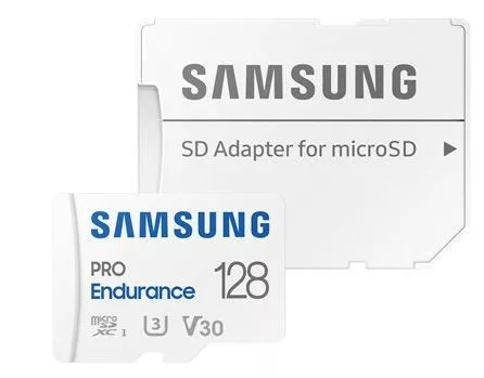 Samsung Pro Endurance 128GB microSD (MB-MJ128KA/EU) memória kártya adapterrel