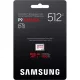 Samsung MicroSD kártya - 512GB MB-MK512T/WW (P9, Class10, PCIe Gen3.0x1, NVMe 1.3, SD 7.1, UHS-I)