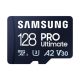 Samsung Pro Ultimate 128GB microSD (MB-MY128SA/WW) memóriakártya adapterrel