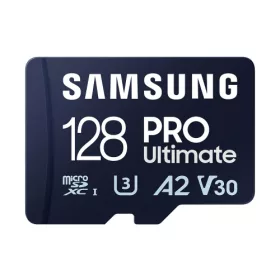   Samsung Pro Ultimate 128GB microSD (MB-MY128SB/WW) memóriakártya kártyaolvasóval