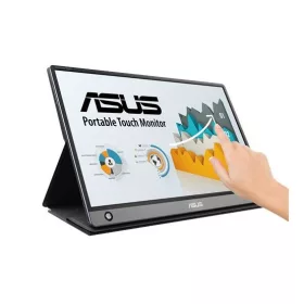   ASUS MON ASUS MB16AMT ZenScreen hordozható touch monitor 15.6" IPS 1920x1080, micro HDMI, USB-C, hangszóró
