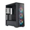 CoolerMaster COOLER MASTER Ház Midi ATX MASTERBOX 520 MESH + 3xARGB Ventilátor + ARGB Fan HUB