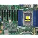 Supermicro mainboard server MBD-H12SSL-NT-O, Single AMD EPYC 7002 Series CPU 2TB Registered ECC DDR4, 8 DIMMs 5 PCI-E 4.0 x16 2 PCI-E 4.0 x8 2 M.2, 2 SlimSAS x8, Dual 10GBase-T LAN via Broadco...