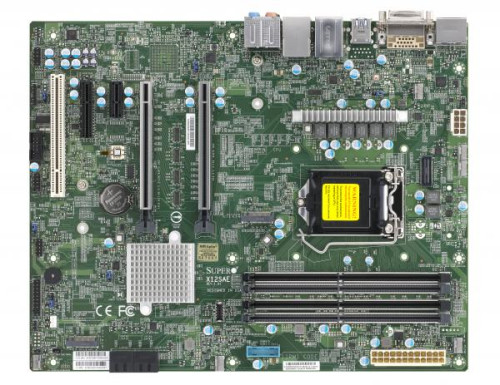 SUPERMICRO Motherboard MBD-X12SAE LGA-1200, Intel W480, 4xDDR4, 1x1GbE LAN, 1xRJ45 10GBase-T,  4xSATA3 (6Gbps),  4xUSB 2.0 + 8xUSB 3.2, 1xDP, 1xHDMI, 1xDVI-D, 1xCOM, 2xPCI-E 3.0 x16, 1xPCI-E 3...